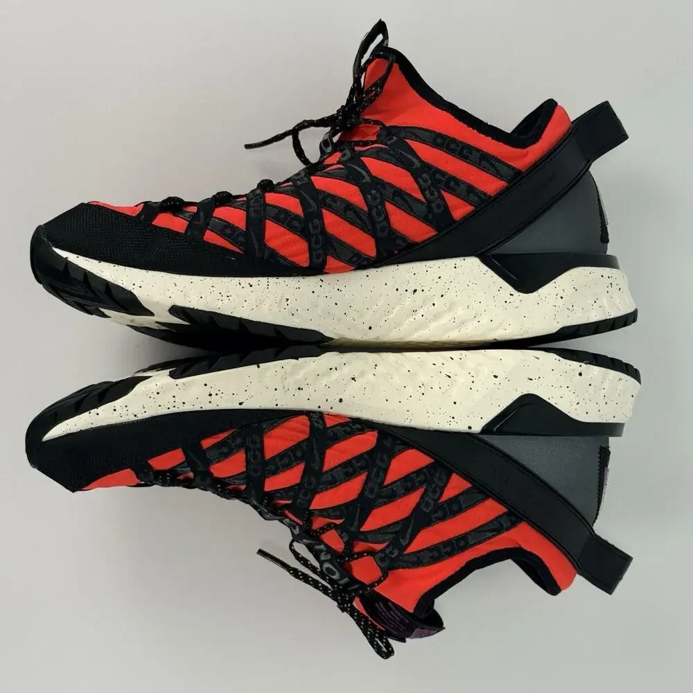 Nike ACG React Terra Gobe Crimson Men’s Size 13 Trail Sneakers BV6344-600